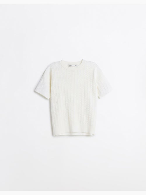 Jersey de punto de manga corta, mo fashion - Kiabi
