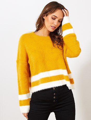 Jersey de punto de pelo - Kiabi