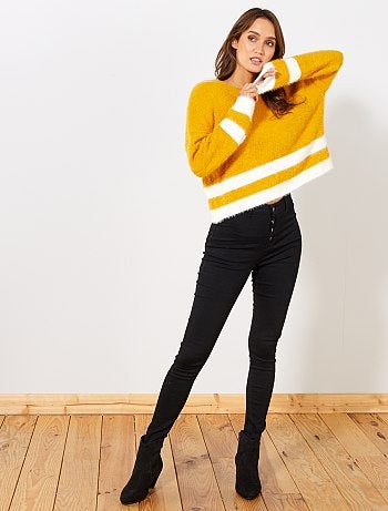 Jersey de punto de pelo - Kiabi