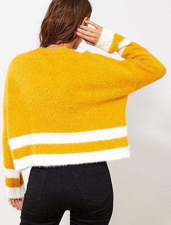 Jersey de punto de pelo - Kiabi