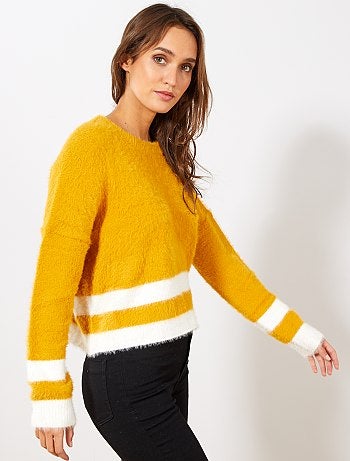 Jersey de punto de pelo - Kiabi