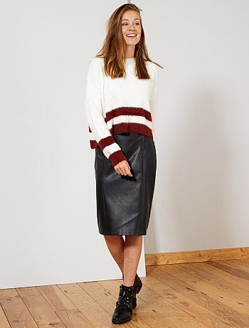 Jersey de punto de pelo - Kiabi