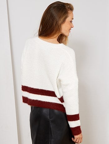 Jersey de punto de pelo - Kiabi