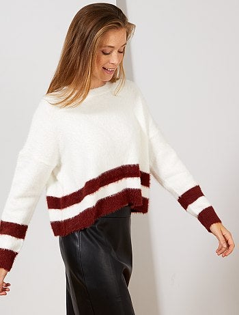 Jersey de punto de pelo - Kiabi