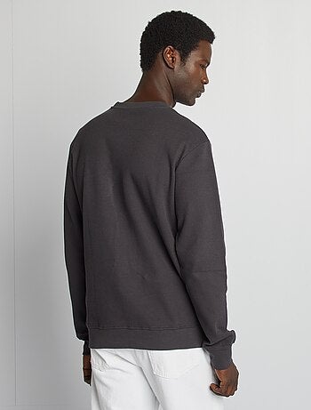 Jersey de punto de piqué con cuello redondo