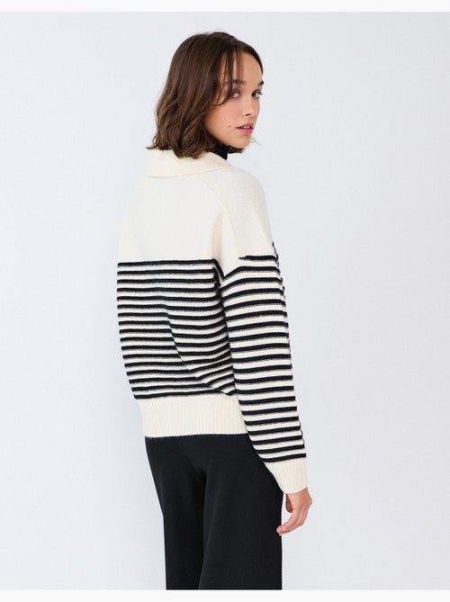 Jersey de punto de rayas, mo fashion - Kiabi Jersey de punto de rayas, mo fashion - Kiabi