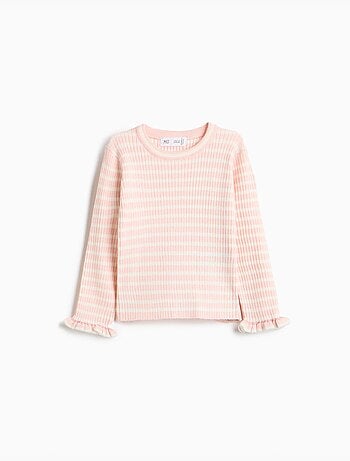 Jersey de punto de rayas, mo fashion