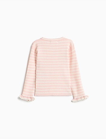Jersey de punto de rayas, mo fashion