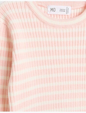 Jersey de punto de rayas, mo fashion
