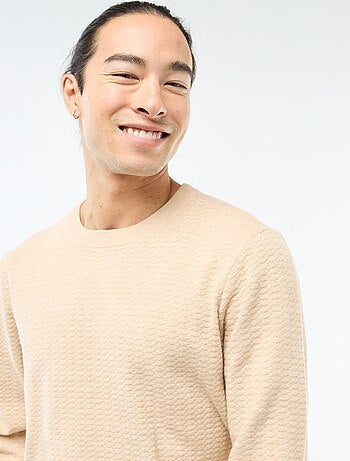 Jersey de punto fantasía