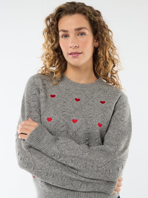 Jersey de punto fantasía - Kiabi