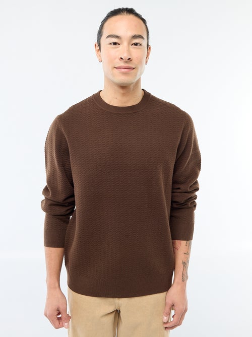 Jersey de punto fantasía - Kiabi