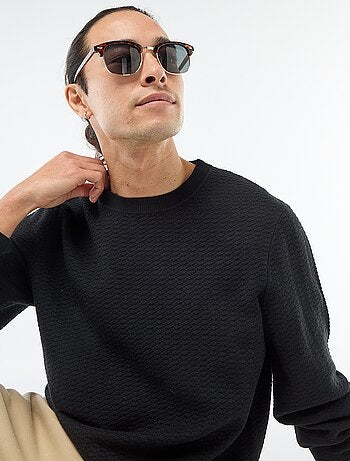 Jersey de punto fantasía