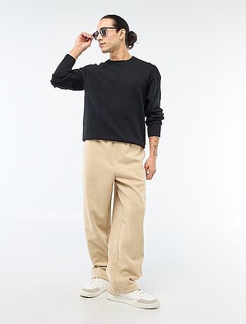 Jersey de punto fantasía