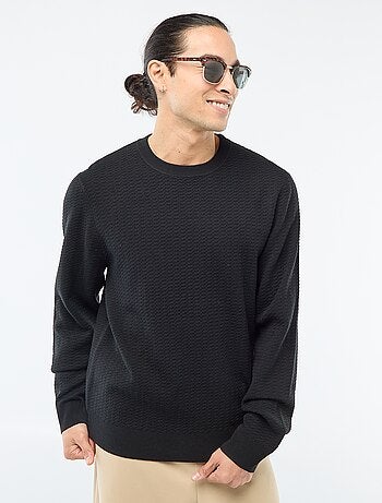 Jersey de punto fantasía