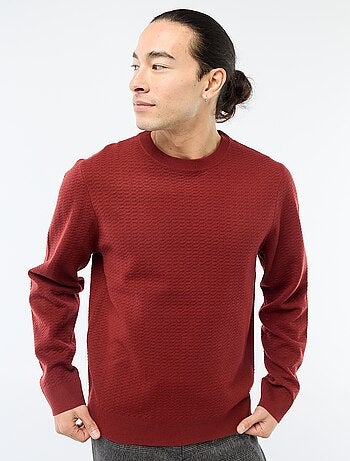 Jersey de punto fantasía