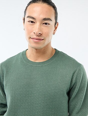 Jersey de punto fantasía