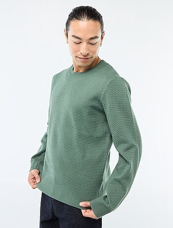 Jersey de punto fantasía