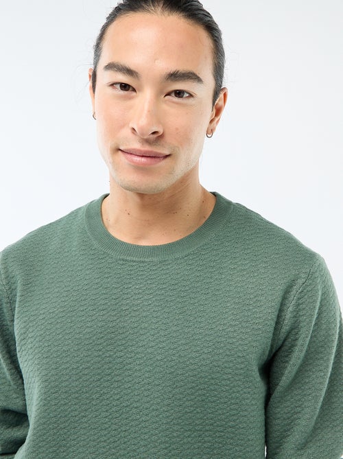 Jersey de punto fantasía - Kiabi