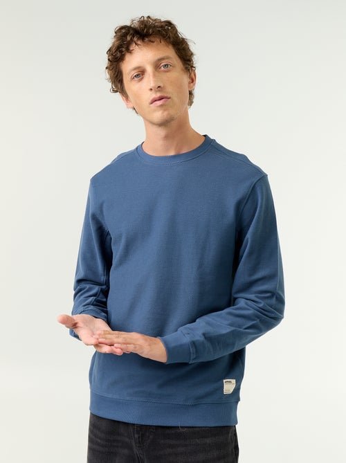 Jersey de punto fino acanalado - Kiabi