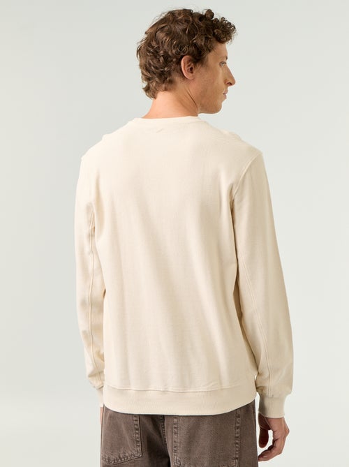 Jersey de punto fino acanalado - Kiabi