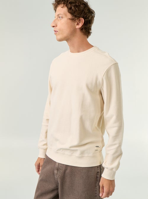 Jersey de punto fino acanalado - Kiabi