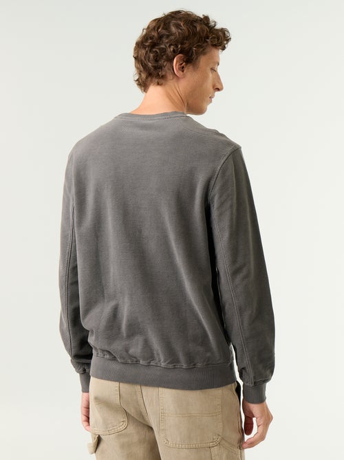 Jersey de punto fino acanalado - Kiabi