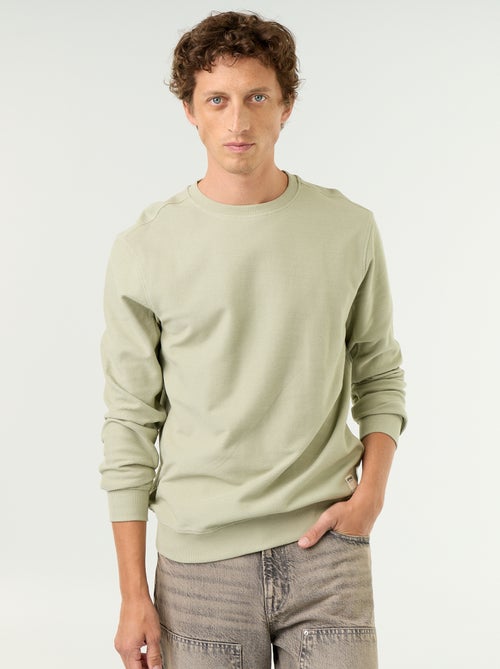 Jersey de punto fino acanalado - Kiabi