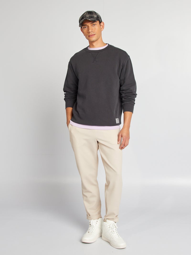 Jersey de punto fino BLANCO - Kiabi