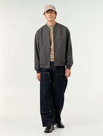 Jersey de punto fino con cuello alto