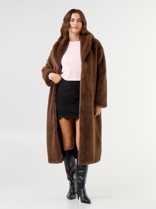 Jersey de punto fino con cuello redondo - Kiabi