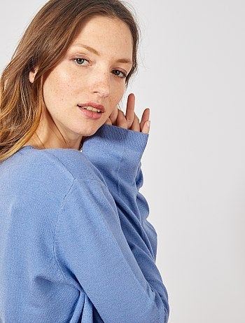 Jersey de punto fino liso - Kiabi