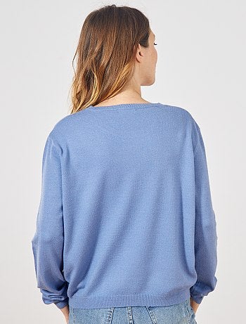 Jersey de punto fino liso - Kiabi