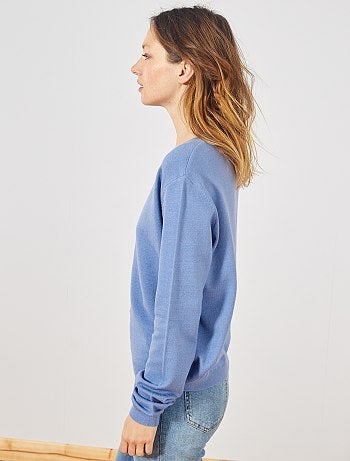 Jersey de punto fino liso - Kiabi