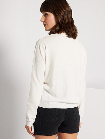 Jersey de punto fino liso - Kiabi