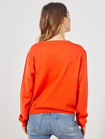 Jersey de punto fino liso - Kiabi