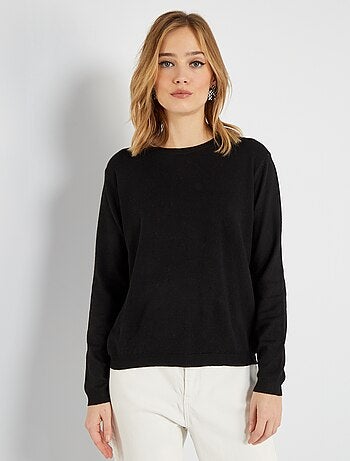 Jersey de punto fino liso - Kiabi