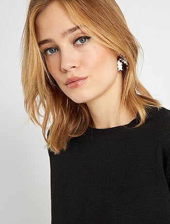 Jersey de punto fino liso - Kiabi