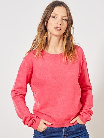 Jersey de punto fino liso - Kiabi