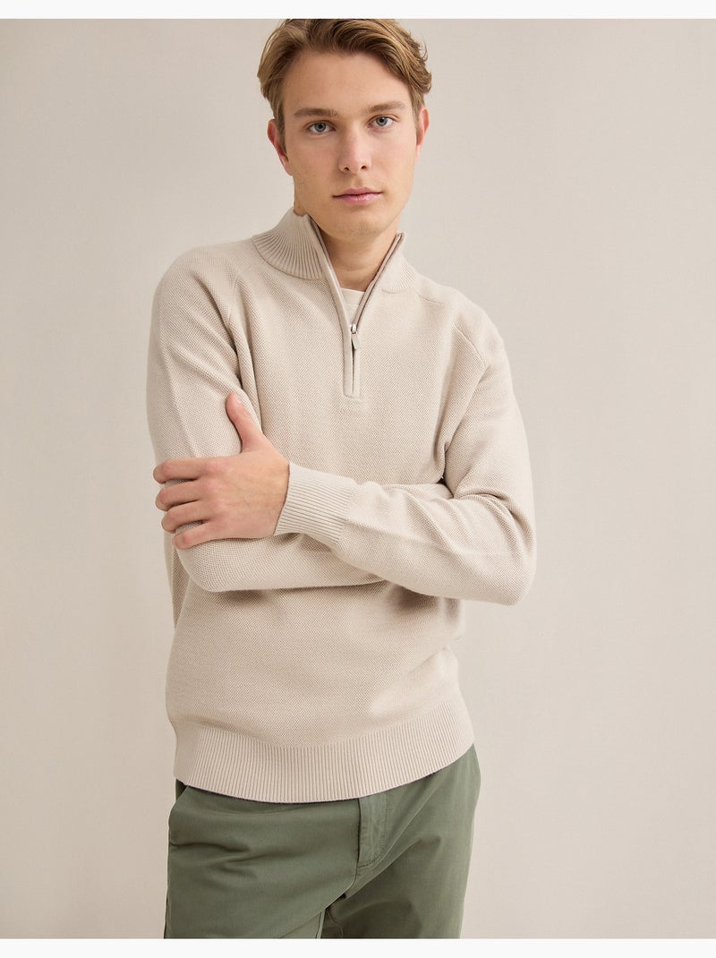 Jersey de punto gofre, MO Fashion Beige - Kiabi