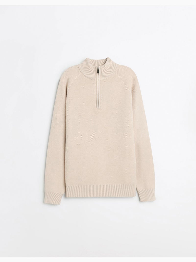 Jersey de punto gofre, MO Fashion Beige - Kiabi