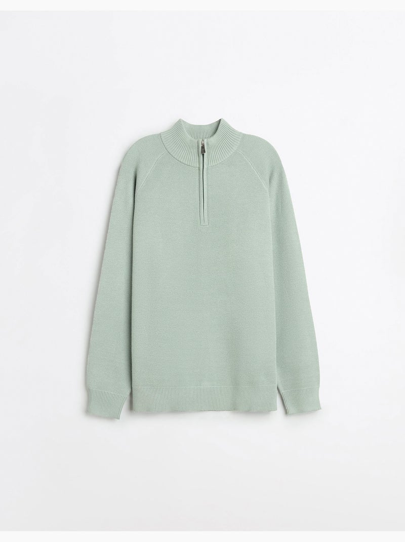 Jersey de punto gofre, MO Fashion Verde - Kiabi