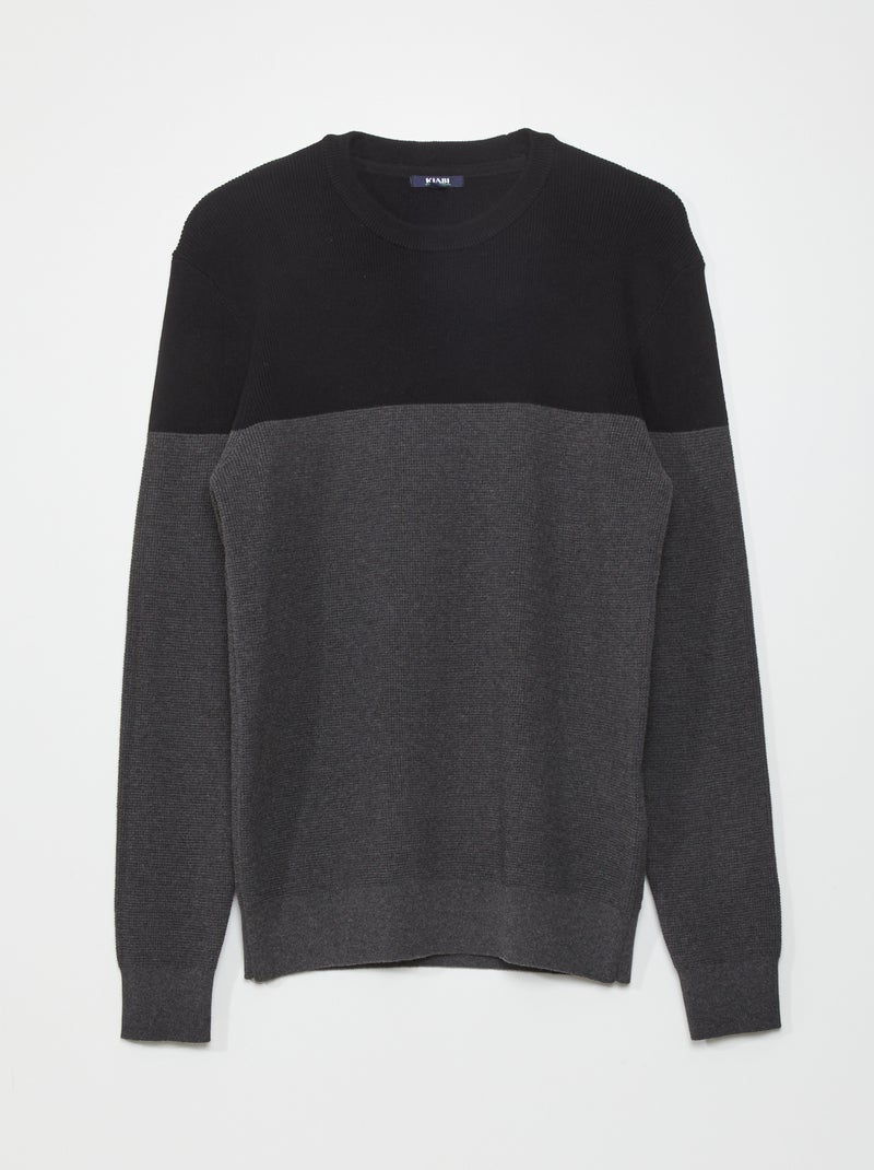 Jersey de punto GRIS - Kiabi