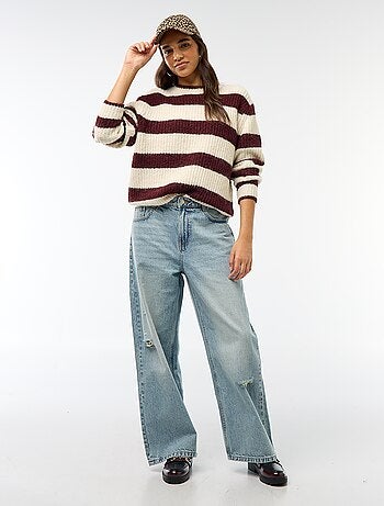 Jersey de punto grueso