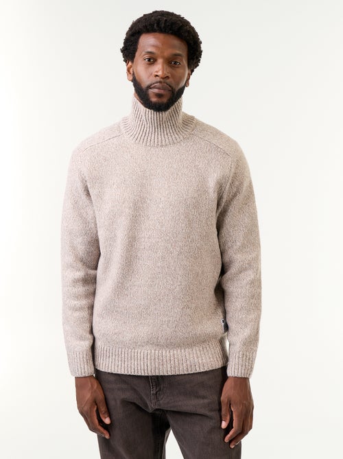 Jersey de punto grueso con cuello alto - Kiabi Jersey de punto grueso con cuello alto - Kiabi