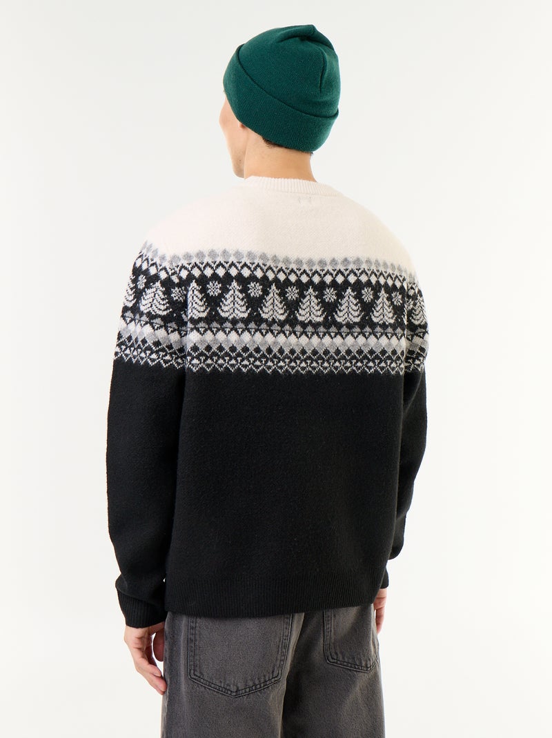 Jersey de punto grueso Gris - Kiabi
