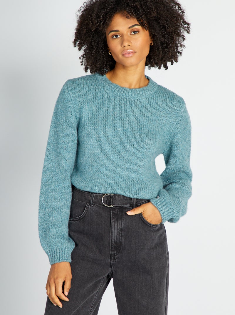 Jersey de punto grueso 'JDY' AZUL - Kiabi