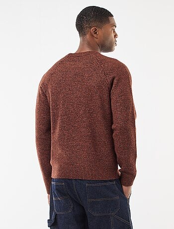 Jersey de punto grueso liso