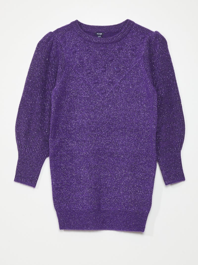 Jersey de punto irisado PURPURA - Kiabi