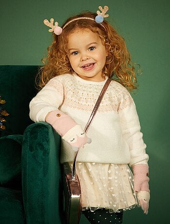 Jersey de punto jacquard suave - Kiabi